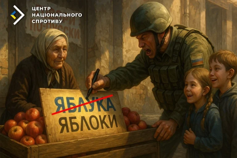 Окупанти вимагають зменшити вживання української мови на тимчасово окупованих територіях - ЦНС