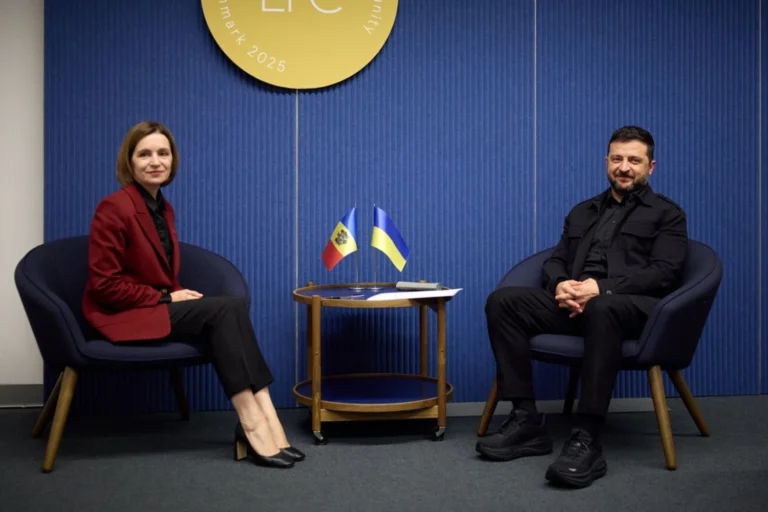 Зеленський зустрівся із Санду: обговорювали шлях до ЄС та торговельні відносини