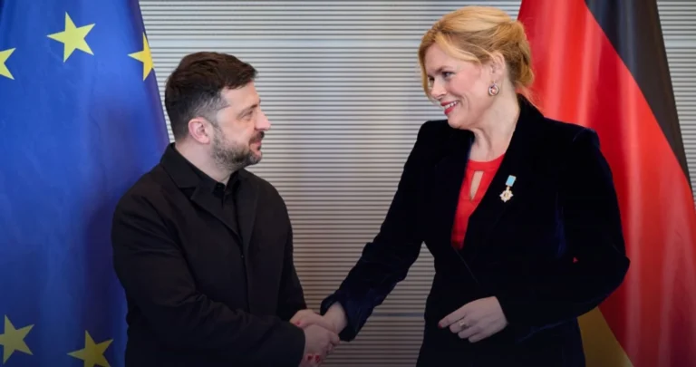 Зеленський зустрівся з головою Бундестагу: обговорили використання заморожених активів рф для України