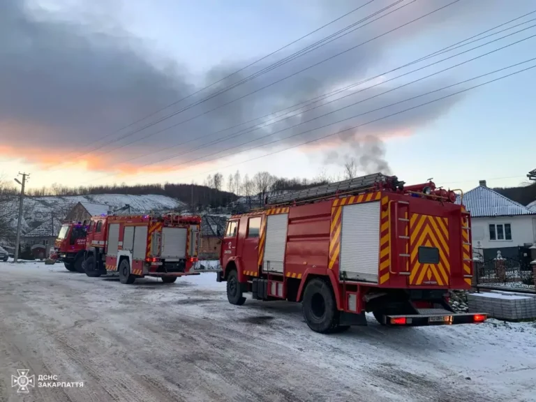 На Закарпатті триває вигорання газу після розгерметизації магістрального трубопроводу - ДСНС