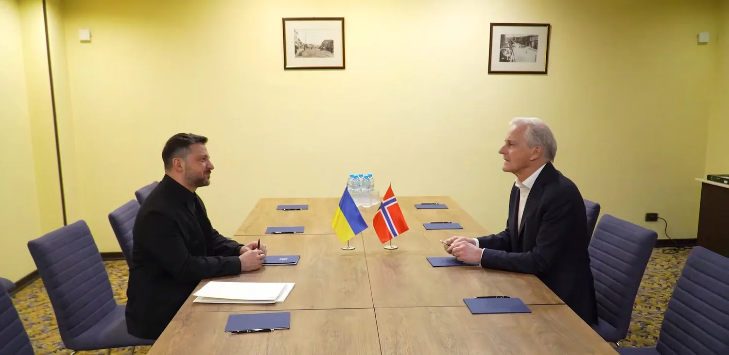 Зеленський зустрівся з прем’єр-міністром Норвегії Йонасом Гаром Стере - стали відомі деталі